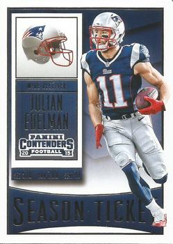 Julian Edelman New England Patriots 2015 Panini Contenders NFL #80